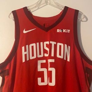 HOUSTON ROCKETS JERSEY 55 HARTENSTEIN XL